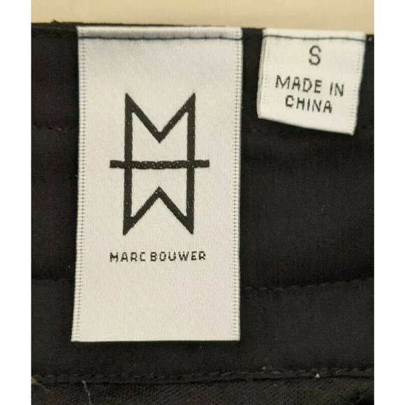 Marc Bouwer Blouse Black Short Sleeve Top Ruffles - Picture 5 of 6